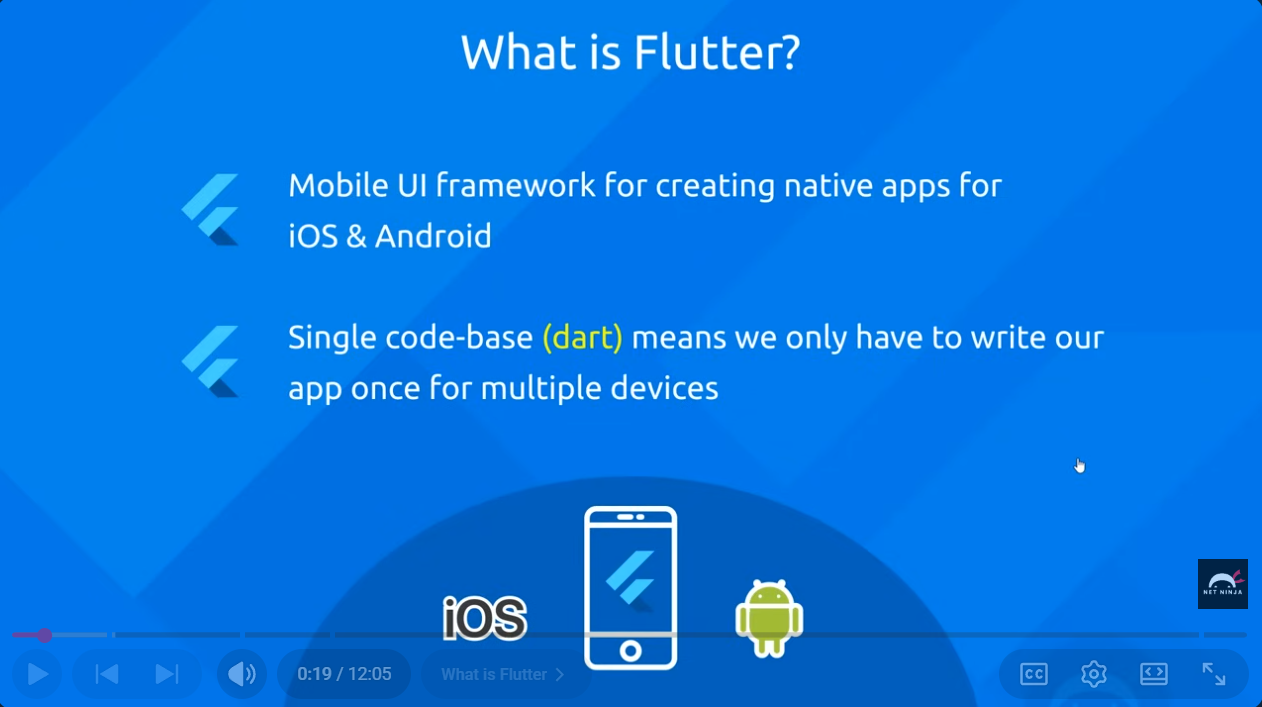 Flutter Tutorial for Beginners
